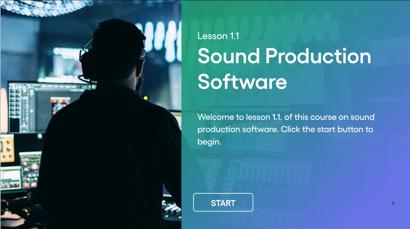 Sound Production Course